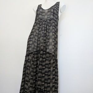 Anthro | lie | 100% silk | Maxi dress | 0